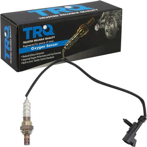 Vista 388 de TRQ Sensor de Oxígeno O2 de 4 Hilos de Banda Estrecha Compatible con VW Atlas 2.0L 2018-21, VW GTI 2.0L 2016-18, Audi A3 Quattro 2.0L 2015-18, VW