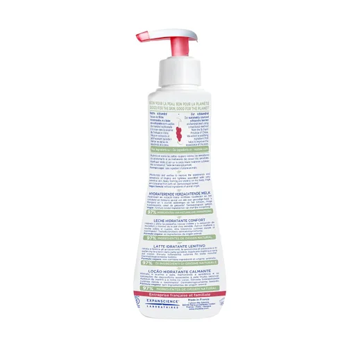 Vista 2 de Mustela Gel limpiador calmante para bebés, gel de baño y cabello sin fragancia para pieles muy sensibles, con perseosa de aguacate natural y bayas