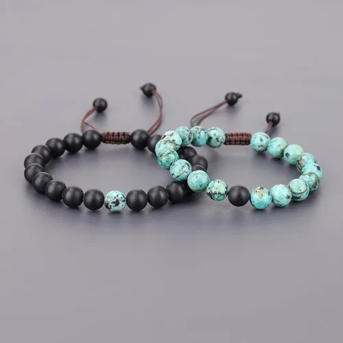 Vista 4 de COAI Pulseras a juego para parejas, pulseras de pareja You Complete Me