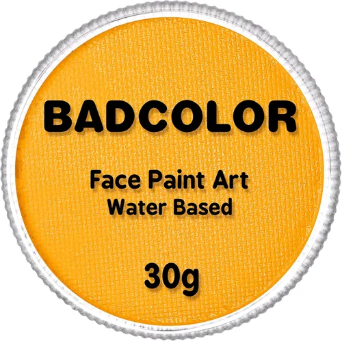 Vista 18 de Pintura facial negra (1.06 onzas), kit de pintura facial activada por agua para niños y adultos, paleta de pintura facial de maquillaje SFX