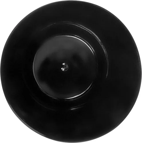 Vista 13 de Restaurantware - Cuencos para servir de 5 onzas, 100 cuencos desechables para aperitivos, diseño inclinado, redondo, cuenco de plástico negro