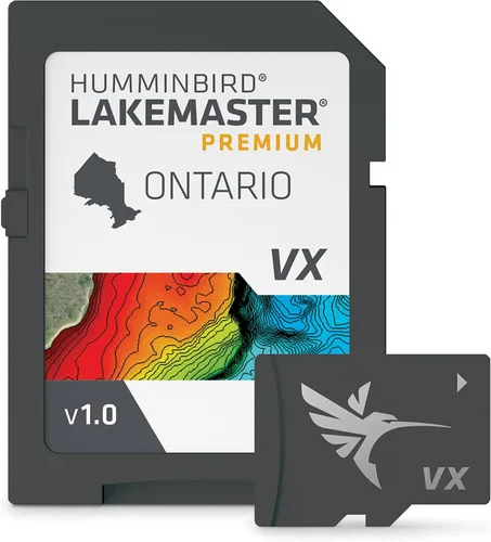 Vista 11 de Humminbird LakeMaster Premium Map SD Card for Fish Finders