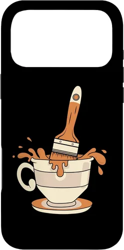 Vista 22 de Painter Coffee - Varnisher Paint Painting Case for iPhone 16