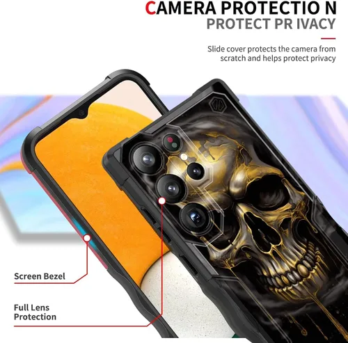 Vista 33 de Funda para Galaxy A14 5G, [Doble Capa][Protección contra Caídas de Grado Militar de 10 Pies] [Antideslizante] Funda Resistente a Prueba de Golpes