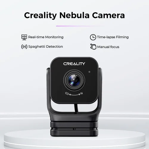 Vista 2 de Creality Cámara Oficial Nebula, Monitoreo Remoto, Conexión WiFi, Generación Automática de Video Time-Lapse, Compatible con Sonic Pad/Nebula