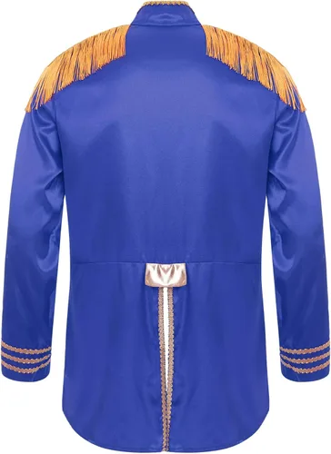 Vista 4 de Chaqueta de pimienta SGT para hombre y adulto, estrella de la música hippie de los años 60, Halloween, Navidad, SGT