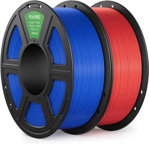 Vista 21 de PLA PRO - Filamento de impresión 3D de 0.07 in, 8.8 lbs, negro/rojo/amarillo/azul Refine Surface, Stronger Toughness, PLA Filament Dimensional