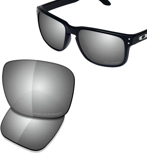 Vista 2 de SAUCER Lentes de repuesto prémium y destornillador H20 y piezas de nariz para gafas de sol Oakley Holbrook Metal OO4123 de alta definición, metal