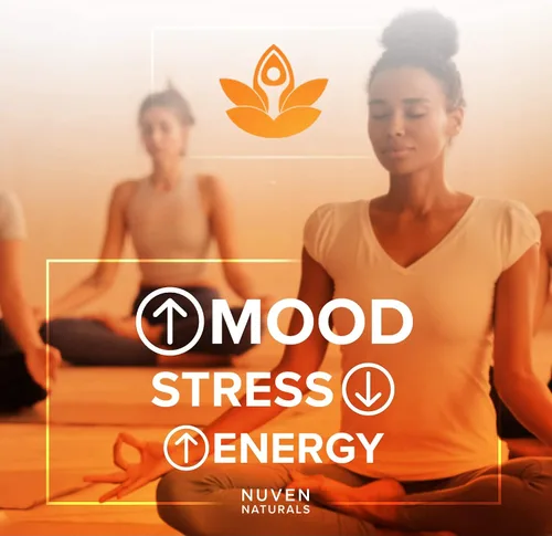 Vista 7 de Nuven Naturals Apoyo suprarrenal - Manager de cortisol y suplementos de apoyo suprarrenal con extracto de ashwagandha, Rhodiola Rosea, albahaca