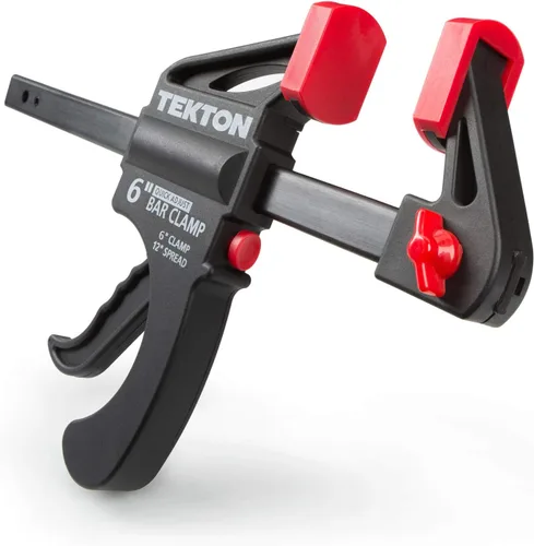 Vista 10 de TEKTON Abrazadera de Barra de Trinquete de 6 Pulgadas / Separador de 12 Pulgadas, Juego de 2 Piezas CLP51506