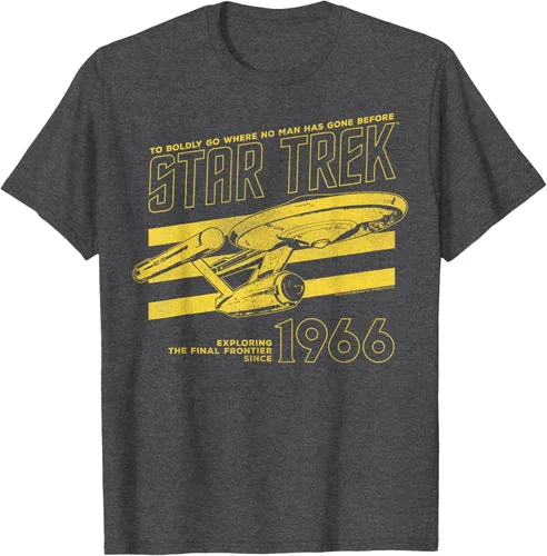 Vista 25 de Star Trek: The Original Series Enterprise '66 Collegiate Camiseta Negro