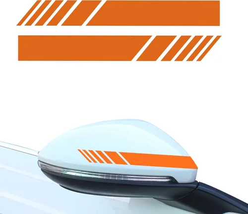 Vista 14 de 20 piezas de calcomanías reflectantes para cubo de rueda de automóvil, calcomanías reflectantes de seguridad nocturna para automóviles, motocicletas