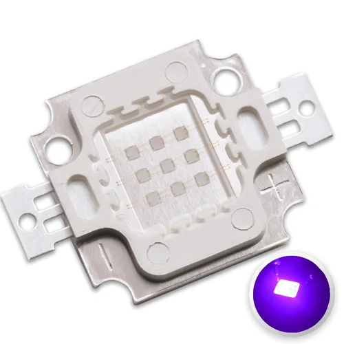 Vista 8 de Módulo COB de 10 W, chip LED de alta potencia, multifuncional, luz negra, emisor de iluminación súper brillante para accesorios de luz negra