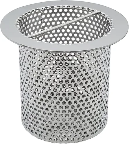 Vista 7 de Colador de drenaje comercial (1, 2 pulgadas de diámetro x 4 pulgadas de alto cilindro)
