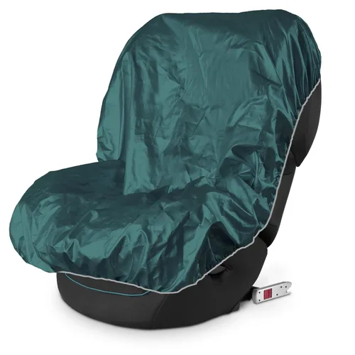 Vista 8 de EcoNour Protector de asiento de automóvil, funda impermeable para asiento de automóvil con acolchado grueso, protector de asiento trasero