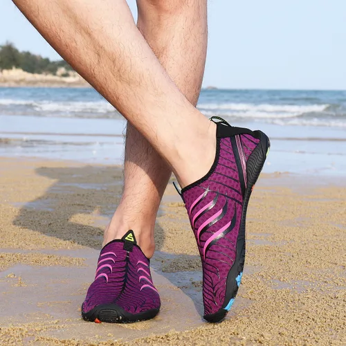 Vista 7 de Zapatos deportivos acuáticos para hombre y mujer PENGCHENG, un secado rápido, ligeros, para pies anchos, suela sólida de drenaje, para deportes