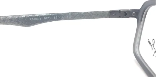 Vista 6 de Ray-Ban Gafas graduadas RX8902 5481 Matte Grey 52 17 145 Gris mate 52 mm