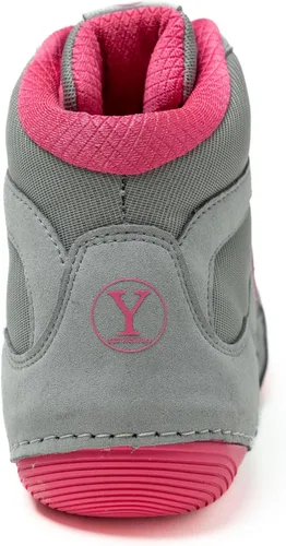 Vista 5 de Zapatos de lucha juvenil, 100% antideslizantes, zapatos de boxeo duraderos para niños, niños pequeños de 11 a niños grandes, 3 tamaños