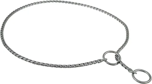 Vista 10 de Alvalley Collar de cadena de metal para exhibición de perros, collar deslizante para mascotas para espectáculos, collar de cadena de serpiente
