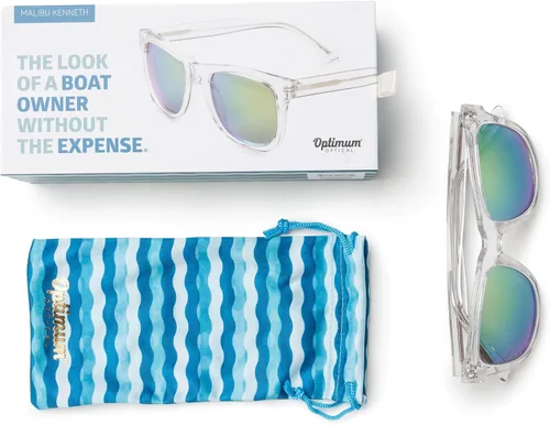 Vista 63 de OPTIMUM OPTICAL Gafas de sol protectoras UV atemporales para hombres y mujeres