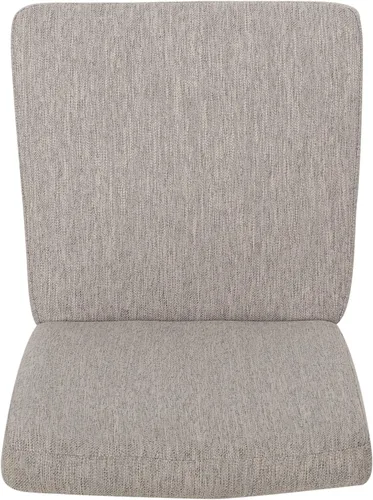 Vista 6 de Christopher Knight Home Boling - Silla de comedor tapizada contemporánea (juego de 2), gris claro + marrón oscuro