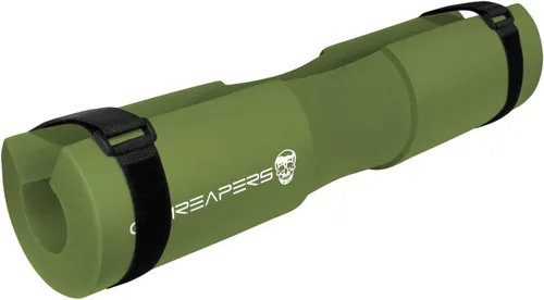 Vista 15 de Gymreapers Almohadilla para sentadillas con barra – Almohadilla protectora de puente para empuje de cadera, sentadillas, estocadas – soporte