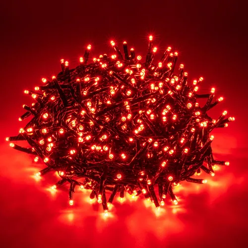 Vista 9 de Ogrmar Luces de Racimo de Navidad de 49 pies 500 LED 8 Modos Luces de Cadena de Navidad con Función de Temporizador y Conectables para Navidad