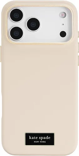 Vista 17 de Kate Spade New York Funda para iPhone 17 Pro Max, compatible con MagSafe, funda de diseño para teléfono, diseño de gemas azules de cama de flores