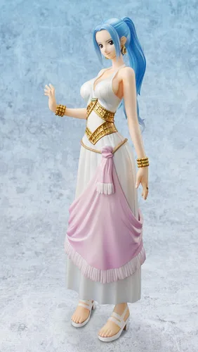 Vista 4 de Megahouse One Piece P.O.P. Neo DX: Figura de PVC Nefertari (Ex Modelo)