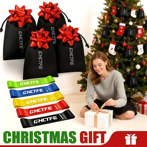Vista 8 de 20/100PCS Resistance Bands Bulk Set for Trainers, Small Groups & Fitness Classes, Mini Bands for Glutes, Legs, and Core Workouts, Loop Exercise