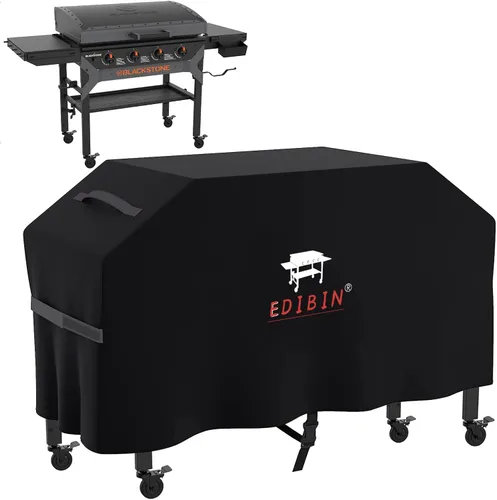 Vista 13 de Captiva Designs - Cubierta para parrilla de barbacoa de gas propano de 4 quemadores, ligera y duradera, resistente al agua, cubierta de 54 pulgadas