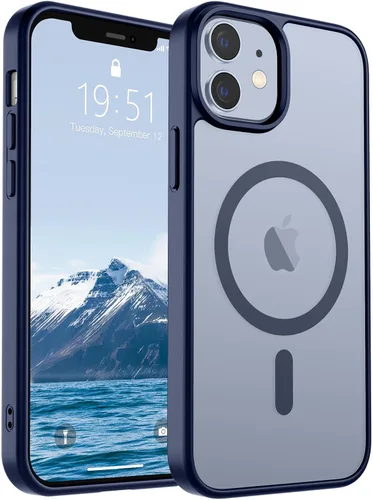 Vista 308 de SUPFINE Funda magnética para iPhone SE 2022 (3ª)/2020 (2ª), iPhone 8 (compatible con MagSafe) (protección contra caídas de grado militar), funda