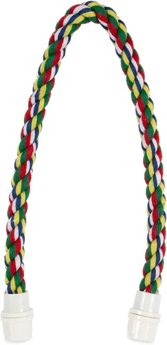 Vista 2 de JW Pet Percha Cómoda Para Pájaros Cuerda Flexible Multicolor, Pequeña - 21" de Longitud