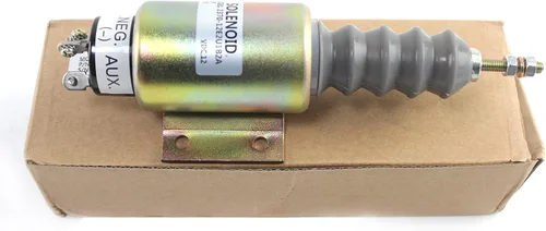 Vista 6 de Electroválvula de cierre 12V 2370-12E2U1B2A SA-3193-12 para el motor diesel de Woodward