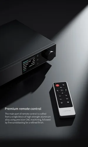 Vista 9 de TOPPING D900 DAC Ultra-Insigne con Arquitectura de 1-Bit PSRM Desarrollada Internamente, 140dB THD, Bluetooth LDAC, Afinación PEQ, Pantalla a Todo