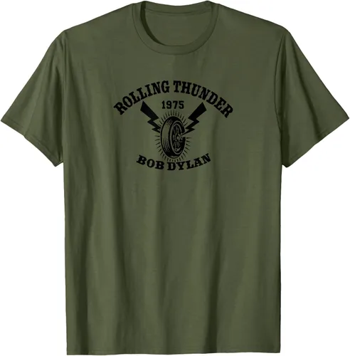 Vista 4 de Bob Dylan - Camiseta Rolling Thunder S Gris Oscuro