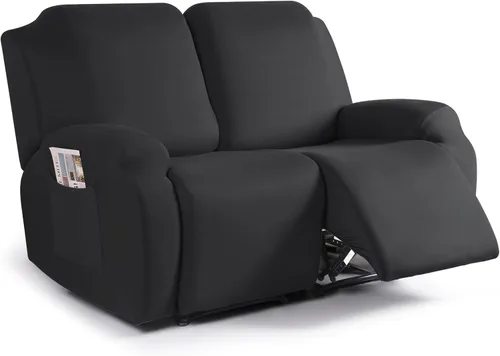 Vista 27 de TAOCOCO Fundas Elásticas para Sillones Reclinables de 3 Piezas Fundas Sólidas para Muebles Funda para Sillón Reclinable Fundas Deslizables
