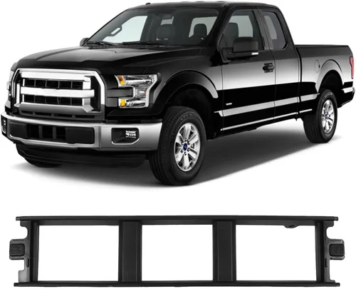 Vista 7 de KARPAL Almohadillas de parachoques delanteros, tapas de extremo, cubiertas de inserción Compatible con Ford F150 2018 2019 2020 Reemplaza