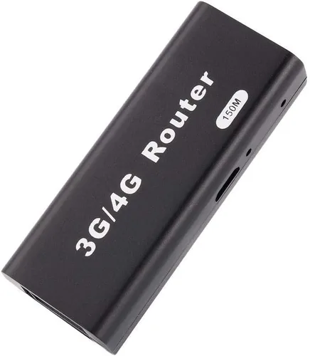Vista 7 de Router inalámbrico, router de red mini portátil 3G/4G WirelessN USB WiFi Hotspot router AP 150Mbps WLAN LAN RJ45