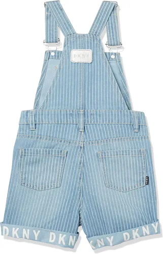 Vista 4 de DKNY - Pantalones cortos de mezclilla para niña