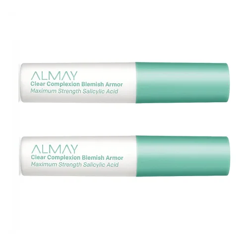 Vista 3 de Paquete de 2 Almay Clear Complexion Blemish Armor Tratamiento para el acné con ácido salicílico, 1002