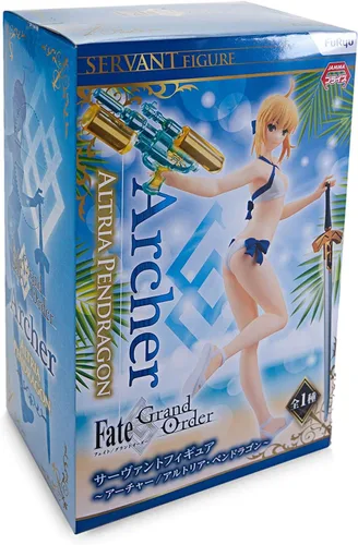 Vista 4 de Furyu Fate/Grand Order Archer Altria Pendragon - Figura de acción de sirviente, 7 pulgadas