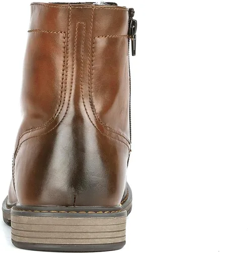 Vista 5 de Bruno Marc Botas de motocicleta para hombre, botas de vestir Oxford