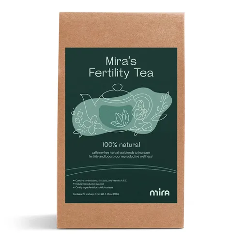 Vista 8 de Mira Té de fertilidad, sin cafeína, 100% orgánico, bayas de Goji y raíz de jengibre ayudan a regular los ciclos, apoya la concepción y promueve