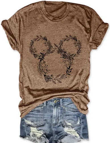 Vista 13 de Magic Kingdom Castle - Camisa de manga corta para mujer, estilo bohemio