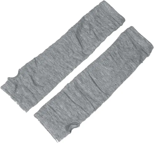 Vista 37 de Allegra K Calentadores de brazo sin dedos unisex de moda clásica