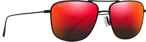 Vista 2 de Maui Jim mens Mikioi W/Patented Polarizedplus2 Lenses Square Sunglasses