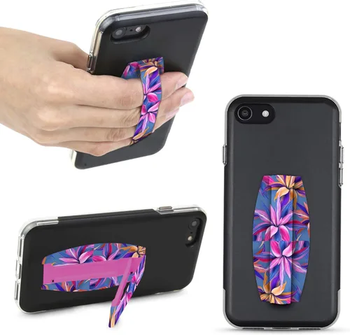 Vista 17 de Gear Beast Agarre universal para teléfono celular, soporte elástico ultra delgado para dedos y soporte para teléfono
