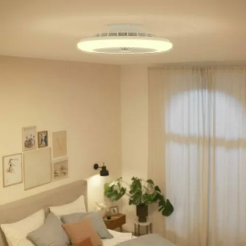 Vista 6 de Ventilador de Techo con Luz Philips Blanco
