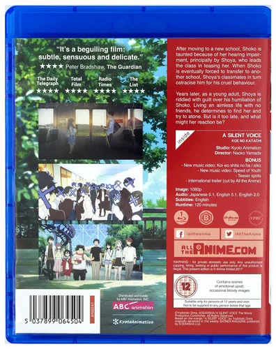 Vista 2 de A Silent Voice - Standard Blu-Ray